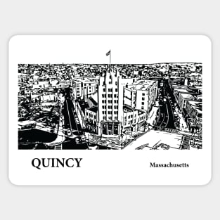 Quincy Massachusetts Sticker